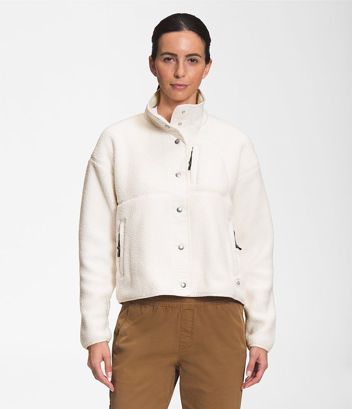 Chaqueta Softshell The North Face Mujer Cragmont Fleece - Colombia VLSWGK908 - Blancas